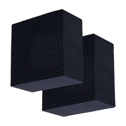 OLYCRAFT Aquarium-Wasserreiniger, Würfelfilter, 9,1 x 9,1 x 4,8 cm, Aquarium-Wasserreiniger, Würfel, Aktivkohlewürfel für Aquarien, Teiche, Wasserreinigung, 2 Stück OLYCRAFT Aquarium-Wasserreiniger, Würfelfilter, 9,1 x 9,1 x 4,8 cm, Aquarium-Wasserreiniger, Würfel, Aktivkohlewürfel für Aquarien, Teiche, Wasserreinigung, 2 Stück von OLYCRAFT