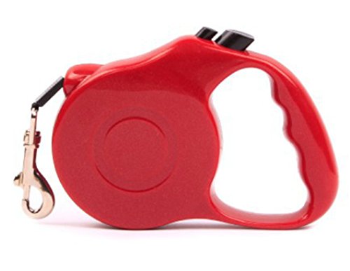 Flexible Hundeleine, omem 3 m/kunststofftop Pet Traktion Seil Kopf Hundehalsband Training für Hunde von OMEM