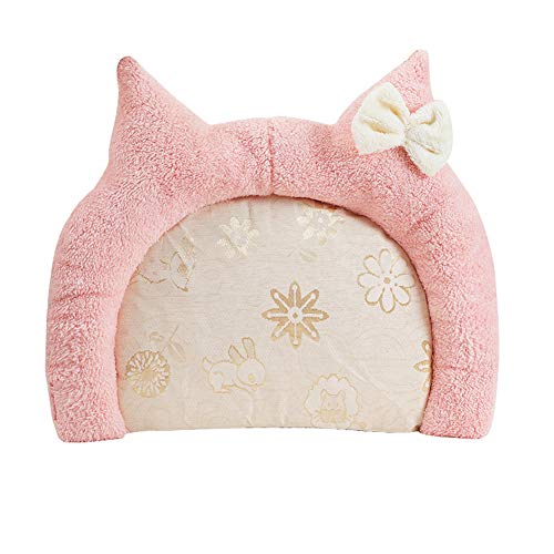 OMEM Katzenbett, nicht klebend, Fell-Matratze, Schlafmatte, Teddybär, Korallenbett (Pink) von OMEM
