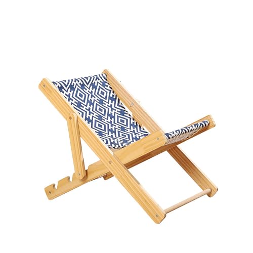 OMEM Pet Summer Verstellbare Katzenliege aus Holz, vierstufiges, atmungsaktives Sisal-Kratzbrett, Katzenbett (Sisal-Modell) von OMEM