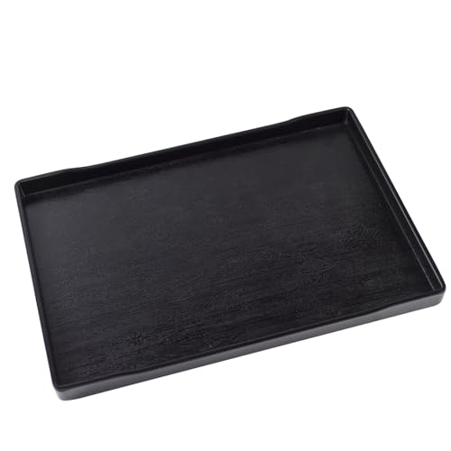 OMEM Reptile Schale groß Futter und Wasser Dish passen auch für Bad (XL, Schwarz) von OMEM