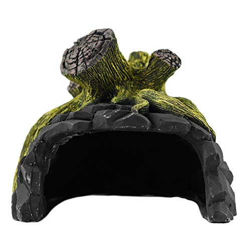 OMEM Reptilienzuchtkasten Unterschlupf Befeuchtung Versteck Höhle Lebensraum Dekor Terrarium Versteck Höhlen Keramik OMEM Reptilienzuchtkasten Unterschlupf Befeuchtung Versteck Höhle Lebensraum Dekor Terrarium Versteck Höhlen Keramik von OMEM