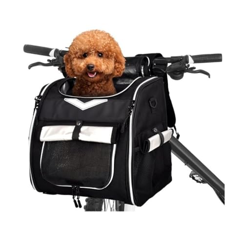 Wasserdichter Haustier-Hunde-Fahrradkorb-Rucksack, tragbare Umhängetasche für Outdoor-Abenteuer von OMEM