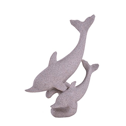 omem Fisch Tank Dekoration Weiß Dolphin Aquarium Ornaments Home Dekorationen Geschenk von OMEM
