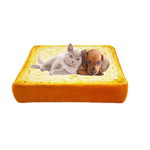 omem Plüsch Simuliert Toast Pet Mats Kissen Weiches Warmes Matratze Betten für Cat & Dog-3 Größen Erhältlich von OMEM