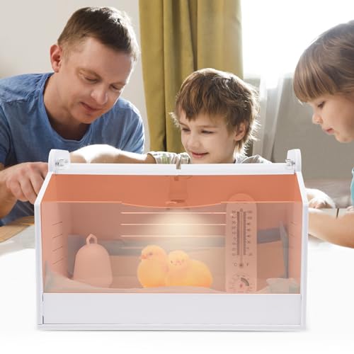 Kükenaufzuchtbox Brutautomat Vollautomatisch Kükenheim Inkubator Hühner Küken Aufzucht mit Wärmelampe und Thermometer für Hühner, Enten, Geflügel, Vögel und Kleintiere, 48 * 30 * 30cm Kükenaufzuchtbox Brutautomat Vollautomatisch Kükenheim Inkubator Hühner Küken Aufzucht mit Wärmelampe und Thermometer für Hühner, Enten, Geflügel, Vögel und Kleintiere, 48 * 30 * 30cm von OMGGYER