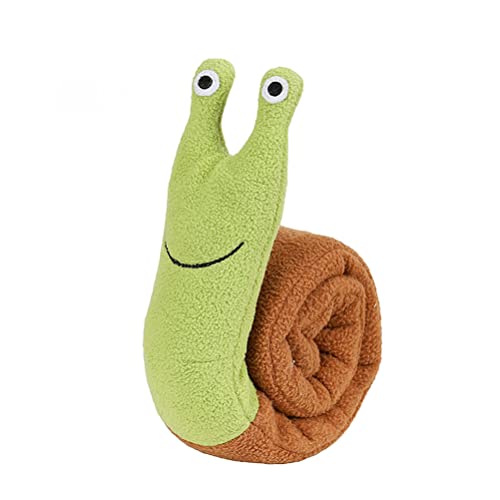 OMVOVSO Interaktiver Hund Dog Toy Schneckenspielzeug Training für Dekompression Hundespielzeug,Plüsch-Haustier Spielzeug für Foraging Instinkt Training,Grün OMVOVSO Interaktiver Hund Dog Toy Schneckenspielzeug Training für Dekompression Hundespielzeug,Plüsch-Haustier Spielzeug für Foraging Instinkt Training,Grün von OMVOVSO