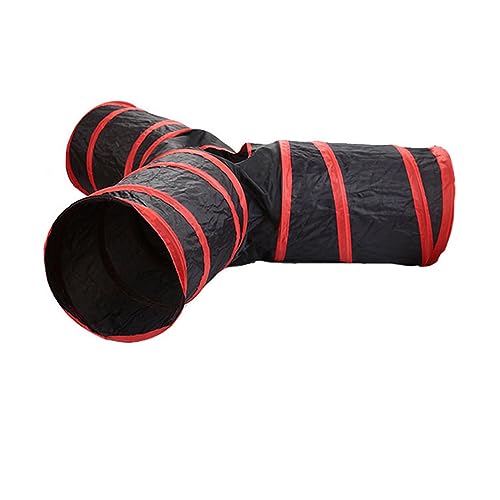 Katzentunnel, zusammenklappbar, Katzenspielzeug, interaktives Spielzeug für den Außenbereich, für Indoor-Katzen, Kätzchen Katzentunnel, zusammenklappbar, Katzenspielzeug, interaktives Spielzeug für den Außenbereich, für Indoor-Katzen, Kätzchen von ONDIAN