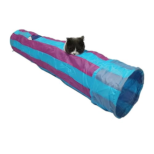 Katzentunnel Katzentunnel, Kätzchentunnel, Katzenspieltunnel mit Spielzeug, faltbares Haustier-Katzenzelt für Kätzchen von ONDIAN