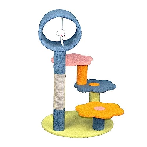 Katzenturm Kätzchen-Vergnügungsplattform mit Kratzbäumen, Spielzeug-Hängemattenbett Kratzbäume Katzenturm Kätzchen-Vergnügungsplattform mit Kratzbäumen, Spielzeug-Hängemattenbett Kratzbäume von ONDIAN