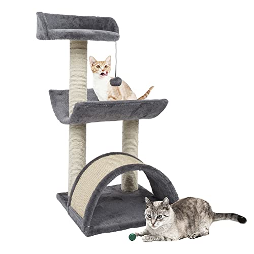 Kratzbaum Multi -Level Cat Climbhalter Cat Tower Kratzung Postkätzchen Möbel Kratzbaum Multi -Level Cat Climbhalter Cat Tower Kratzung Postkätzchen Möbel von ONDIAN