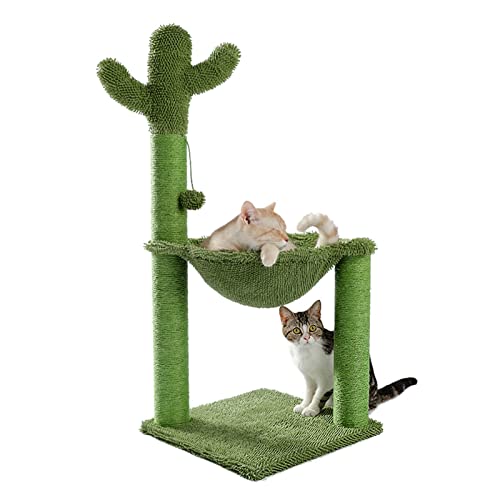 Kratzbaum Pet Cat Tree Tower Kletterregal Kätzchen Möbel Kratzen nach Katzen von ONDIAN