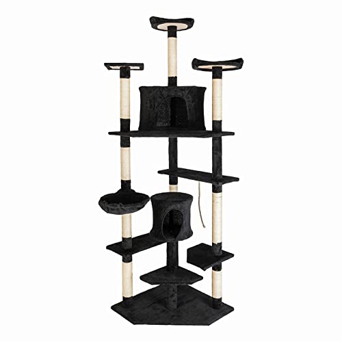 Kratzbaum Seilplüschkatze Bree Cat Tower Cat -Eigentumswohnung mit Hängematte Kratzbaum Seilplüschkatze Bree Cat Tower Cat -Eigentumswohnung mit Hängematte von ONDIAN