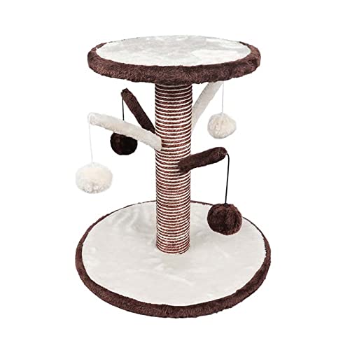 Kratzbaum für Katzen Katzenkratzspielzeug for Aufhängen, Ball, Sisal, Kratzstange, Krallenkratzer für Katzenspiel Kratzbaum für Katzen Katzenkratzspielzeug for Aufhängen, Ball, Sisal, Kratzstange, Krallenkratzer für Katzenspiel von ONDIAN