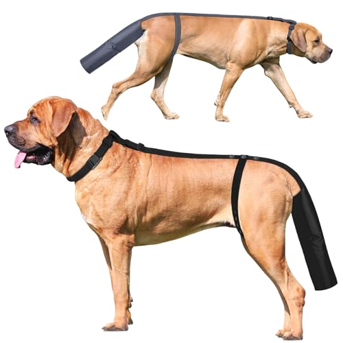 OPEYATOYS 2 Stück Hundeschwanzschutz, Hundeschwanzabdeckung für Wunden, Hundeschwanz, Heilungshilfe, Hunde-Wundpflege für mittelgroße und große Hunde, um bei der Genesung von Verletzungen zu helfen, von OPEYATOYS