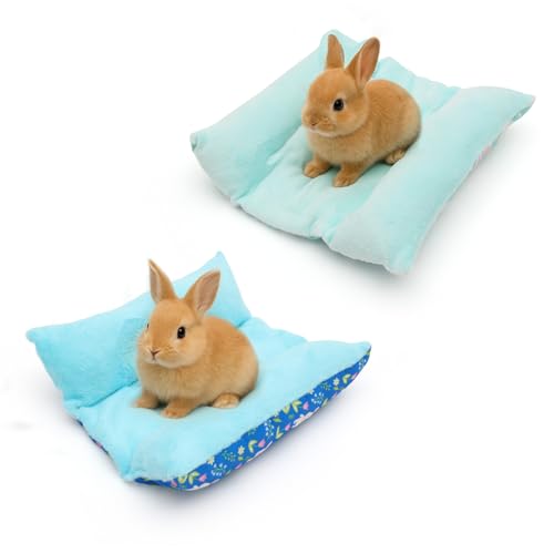 OPEYATOYS Flanell- und Oxford-Bettmatte für Kaninchen, wendbar, für Kleintiere, Hamster, Kaninchen, Eichhörnchen, 35 x 32 x 6 cm, 2 Stück OPEYATOYS Flanell- und Oxford-Bettmatte für Kaninchen, wendbar, für Kleintiere, Hamster, Kaninchen, Eichhörnchen, 35 x 32 x 6 cm, 2 Stück von OPEYATOYS