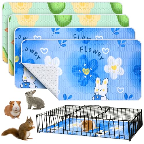 OPEYATOYS Kleintier-Urinierunterlagen, saugfähig, wiederverwendbar, wasserdicht, für Hamster, Kaninchen, Welpen, Kätzchen, Welpe, Katze, Hund, 46 x 61 cm, 4 Stück OPEYATOYS Kleintier-Urinierunterlagen, saugfähig, wiederverwendbar, wasserdicht, für Hamster, Kaninchen, Welpen, Kätzchen, Welpe, Katze, Hund, 46 x 61 cm, 4 Stück von OPEYATOYS
