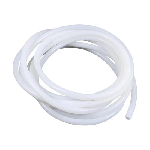 Aquarium Schlauch 1,0 m/3,0 m/5,0 m/10,0 m/20,0 m Weiches Silikon Aquarium Sauerstoffpumpe Schlauch Luftblase Stein Aquarium Fisch Tank Teich Pumpe Rohr Lebensmittel Grade Material(White,20M) von OPIGJUFD