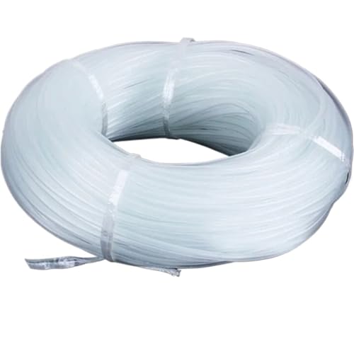 OPIGJUFD Aquarium Schlauch 4 * 6,0mm Aquarium Luftpumpe Schlauch Luftblase Stein Rohr Aquarium Teich Pumpe Weichen Schlauch Aquarium zubehör Aquarium Sauerstoff Rohr(1Meter) von OPIGJUFD