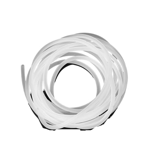 OPIGJUFD Aquarium Schlauch Länge 5,0 m, 4 x 6,0 mm, Aquarium-Luftpumpenschlauch, bunter Silikonschlauch, Aquarium-Sauerstoffpumpe, Flexibler Schlauch, transparenter Schlauch(Color1) von OPIGJUFD
