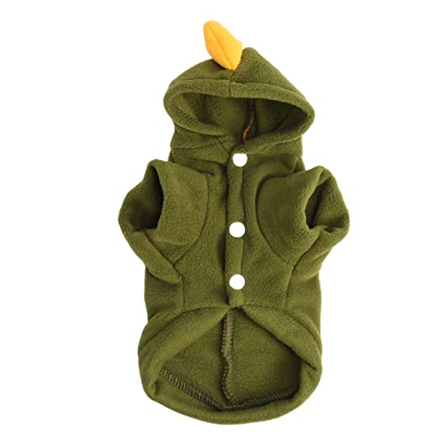 Hund Dinosaurier Kostüm, Hund Hoodies Kaltes Wetter Katze Kleidung Welpe Pyjamas Warmes Plüschhund Dinosaurier Kostüm für Kleine Hunde Chihuahua Mantel Kleidung Welpen Katze Hund Dinosaurier Kostüm, Hund Hoodies Kaltes Wetter Katze Kleidung Welpe Pyjamas Warmes Plüschhund Dinosaurier Kostüm für Kleine Hunde Chihuahua Mantel Kleidung Welpen Katze von OPPWONG