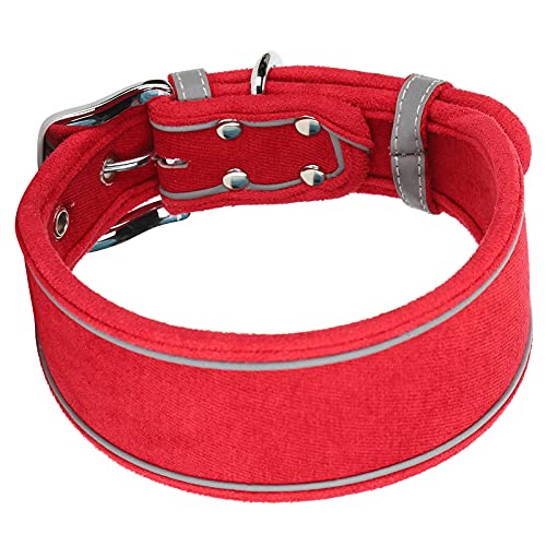 OPPWONG Hundehalsbänder, Geschirre, Leinen, Atmungsaktiv, Reflektierende Halsbänder, Hundehalsband für Große Hunde, Welpenhalsband, Verstellbares Hundehalsband mit D-Ringen für Kleine, von OPPWONG