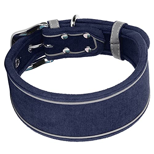 OPPWONG Hundehalsbänder, Geschirre, Leinen, Atmungsaktiv, Reflektierende Halsbänder, Hundehalsband für Große Hunde, Welpenhalsband, Verstellbares Hundehalsband mit D-Ringen für Kleine, von OPPWONG