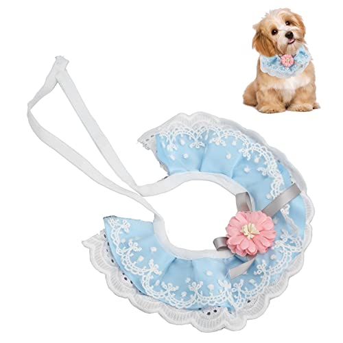OPPWONG Hundeschal, Verstellbare Spitzen-Prinzessin-Hunde-Outfits, Katzen-Bandana, Katzen-Outfits für Weibliche Katzen, Süße Katzenkleidung für Kleine Mittelgroße Hunde, Katze, Hündchen, OPPWONG Hundeschal, Verstellbare Spitzen-Prinzessin-Hunde-Outfits, Katzen-Bandana, Katzen-Outfits für Weibliche Katzen, Süße Katzenkleidung für Kleine Mittelgroße Hunde, Katze, Hündchen, von OPPWONG