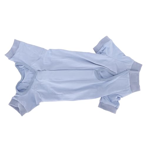 Katzen-Erholungsanzug, Atmungsaktives Genesungsshirt nach Operationen, Katzen-Onsie, Katzen-Einteiler für Katzen nach Operationen, Weibliche Anti-Leck-Wunden für Kleine, (XS) von OPPWONG