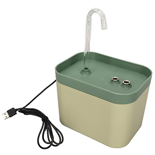 Katzenwasserbrunnen, 1,5 -l -Katzen -Wasserspender Katzenbrunnen mit Großer Kapazität Zum Trinken von Haustier Wasserspender Automatisch Mehrere Haustiere Wasserbrunnen für von OPPWONG
