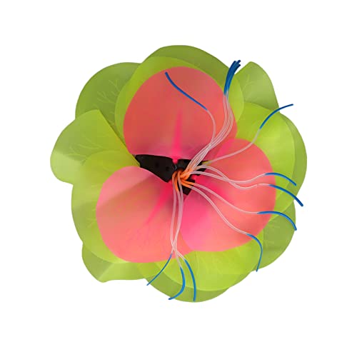 OPPWONG Aquarium Silikon, Glühaquariumdekorationen Schwimmende Aquariumpflanzen Aquariumdekor Künstliche Ornamentspflanzen für Kleine und Große Fischschalen -Dekor -Accessoires (Yellow) von OPPWONG