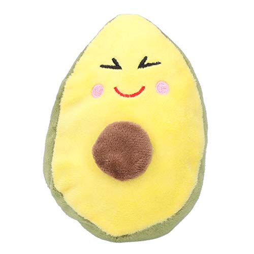 OPPWONG Avocado-Hundespielzeug, Quietschendes Plüsch-Haustier-Zähnespielzeug, Gefülltes Hundespielzeug, Plüsch-Hundespielzeug, Hund, der Beißspielzeug mit Geräusch Spielt, für Welpen, OPPWONG Avocado-Hundespielzeug, Quietschendes Plüsch-Haustier-Zähnespielzeug, Gefülltes Hundespielzeug, Plüsch-Hundespielzeug, Hund, der Beißspielzeug mit Geräusch Spielt, für Welpen, von OPPWONG