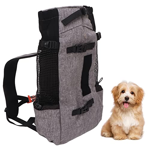 OPPWONG Cat -Rucksackträger, Mesh Kleiner Katzenträger - für Mittlere Kleine Hundepapler Kätzchen Hasen Hunde Welpe Airline Zugelassene Haustierträger für Reisewanderung (M) von OPPWONG