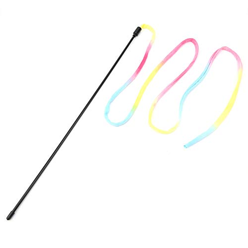 OPPWONG Cat String Toys für Innenkatzen, Katzen Regenbogen Wandspielzeug Cat Zauberstab Spielzeug Interaktiver Katzenspielzeugkatze Teaser Zauberstab Farbenfrohe Band Charmeur für die OPPWONG Cat String Toys für Innenkatzen, Katzen Regenbogen Wandspielzeug Cat Zauberstab Spielzeug Interaktiver Katzenspielzeugkatze Teaser Zauberstab Farbenfrohe Band Charmeur für die von OPPWONG
