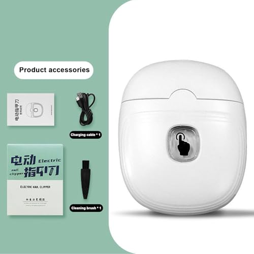 OPPWONG Elektrischer Nagelknipser, Baby-Nagelknipser, Nagelschneider mit Automatischem Elektrischen Nagelschneider, Elektrischer Nagelknipser, Batteriekapazität 3,7 V, 300 MAh, OPPWONG Elektrischer Nagelknipser, Baby-Nagelknipser, Nagelschneider mit Automatischem Elektrischen Nagelschneider, Elektrischer Nagelknipser, Batteriekapazität 3,7 V, 300 MAh, von OPPWONG