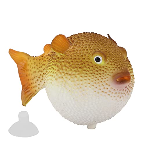 OPPWONG Falsches Fisch, Aquariumpufferfischfisch -Simulation Gummifisch Gummi -Fisch Schwimmfische Leuchtende Wirkung Aquariumdekor Schwimmende Verzierung mit Saugnapfbecher für Fischbox OPPWONG Falsches Fisch, Aquariumpufferfischfisch -Simulation Gummifisch Gummi -Fisch Schwimmfische Leuchtende Wirkung Aquariumdekor Schwimmende Verzierung mit Saugnapfbecher für Fischbox von OPPWONG
