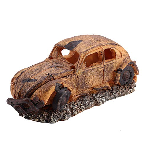 OPPWONG Fisch aus Versteck für Aquarium, Nachahmungsauto Luft Bubble Steinpumpe Ornament Fischtank Dekorationen Aquarium Bubbler Dekor Betta Versteck Höhlen für Fischtank Landschaft, OPPWONG Fisch aus Versteck für Aquarium, Nachahmungsauto Luft Bubble Steinpumpe Ornament Fischtank Dekorationen Aquarium Bubbler Dekor Betta Versteck Höhlen für Fischtank Landschaft, von OPPWONG