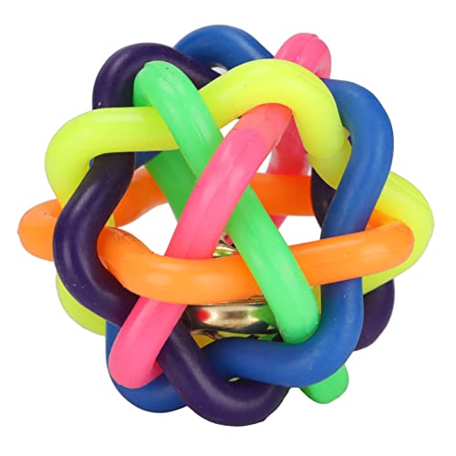 OPPWONG Hund Behandeln Ball, 10pcs Wiggle Ball Hundespielzeug Spielzeug Gummibälle für Hunde Katze Behandlungsball Haustier Spielzeug Farbenfrohe Interaktive Kugeln Sound Zähne OPPWONG Hund Behandeln Ball, 10pcs Wiggle Ball Hundespielzeug Spielzeug Gummibälle für Hunde Katze Behandlungsball Haustier Spielzeug Farbenfrohe Interaktive Kugeln Sound Zähne von OPPWONG