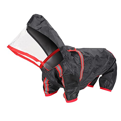 OPPWONG Hunde-Regenjacke, Wasserdichter Regen-Overall, Hunde-Regenmantel, Hunde-Poncho, Outdoor-Haustier-Kleidung, Regenmantel, Schneesichere, Winddichte Kleidung für Große, Mittelgroße OPPWONG Hunde-Regenjacke, Wasserdichter Regen-Overall, Hunde-Regenmantel, Hunde-Poncho, Outdoor-Haustier-Kleidung, Regenmantel, Schneesichere, Winddichte Kleidung für Große, Mittelgroße von OPPWONG