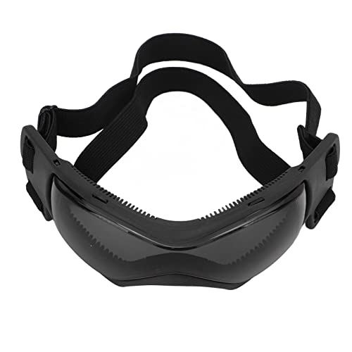 OPPWONG Hundebrille, Weicher Rahmen, Hundesonnenbrille, Outdoor-Schutz, Hundesonnenbrille, Hundebrille für Große Hunde mit Verstellbarem Riemen, für Mittelgroße und Große Hunde für (Black) von OPPWONG