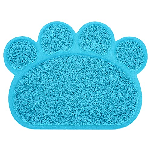 OPPWONG Hundefuttermatte, PVC -Katzen -Hüllmatten -Matte Hunde Schüssel Matte Hundematte für Nahrung UND Wasserfütterung Schüssel SCATEMAT PET Pets ZEUTEN AUSSAMMUNG FÜR Katen UND von OPPWONG
