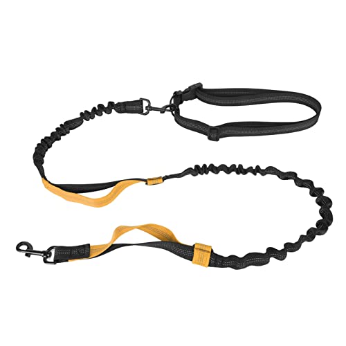 OPPWONG Hundeleine, Starker Schockabsorbing Bungee Hund Leine Heavy Dut Hunde Leine Bungee Hund Leine Elastische Hundeleine Leine Seil mit 2 Gepolsterten Griffen für Große Hunde, die von OPPWONG