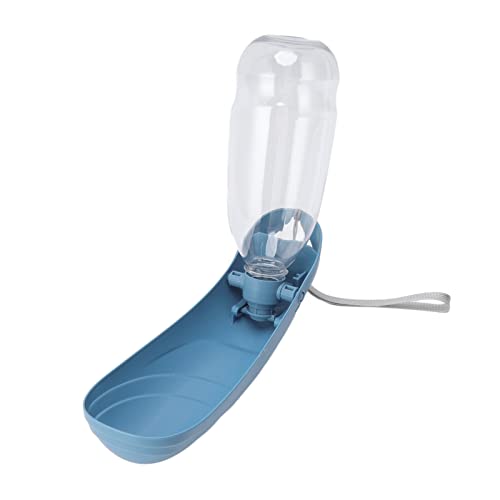 OPPWONG Hundwasserflasche, Klappbare Welpen Wasserspender Hund Wasserschale Spender Tragbare Wasserschale für Hundefutterqualität Plastik -Trinkfutter für Haustiere Im Freien Wanderweg von OPPWONG