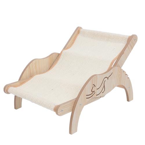 OPPWONG Katzenstuhl, Katzenliege, Faltbar, Katzenstrand, Katzenhängematte, Katzenschaukel, Rutschfestes Hundebett aus Holz, Katzenkratzer, Geeignet für Kleine und Mittelgroße Katzen, OPPWONG Katzenstuhl, Katzenliege, Faltbar, Katzenstrand, Katzenhängematte, Katzenschaukel, Rutschfestes Hundebett aus Holz, Katzenkratzer, Geeignet für Kleine und Mittelgroße Katzen, von OPPWONG