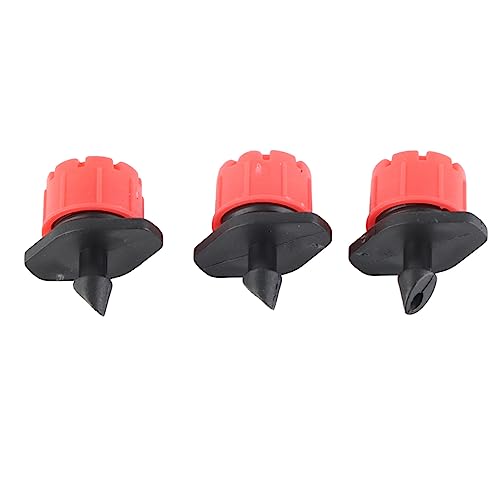OPPWONG Tropfbewässerung Emittere Garten Dripper Sprühbewässerung Dripper Sprinkler mit 1/4 Zoll Barb Fadenanschluss für Pflanzen Blumengarten Verstellbar (50pcs) von OPPWONG