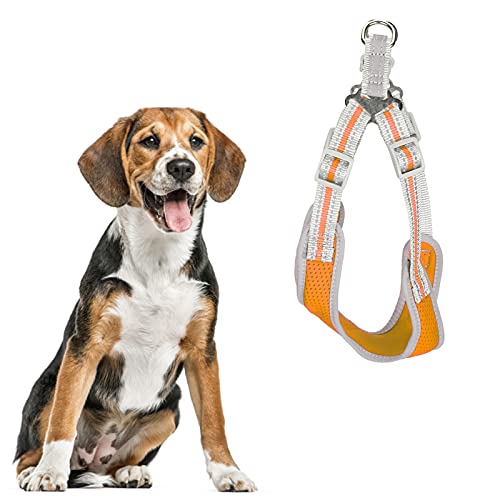 Reflektierende Hundeweste, Haustier-Outdoor-Geschirr, Hundegeschirr, Mittelgroßer Hund, Katzengeschirr und Leine, Weiches Hundewestengeschirr für (S: Brustumfang 43–51, Reflektierende Hundeweste, Haustier-Outdoor-Geschirr, Hundegeschirr, Mittelgroßer Hund, Katzengeschirr und Leine, Weiches Hundewestengeschirr für (S: Brustumfang 43–51, von OPPWONG