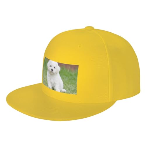 OPSREY Baseballkappe mit Bichon Frisé-Motiv, bedruckt, verstellbar, neutrale Sportmütze OPSREY Baseballkappe mit Bichon Frisé-Motiv, bedruckt, verstellbar, neutrale Sportmütze von OPSREY
