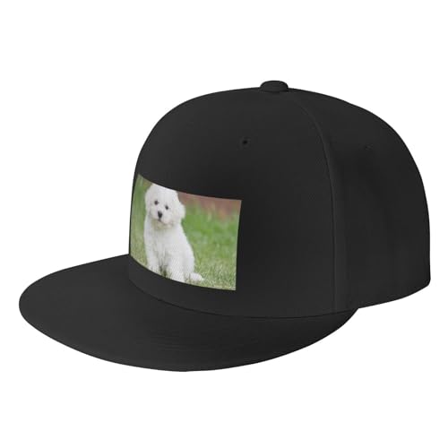 OPSREY Baseballkappe mit Bichon Frisé-Motiv, bedruckt, verstellbar, neutrale Sportmütze OPSREY Baseballkappe mit Bichon Frisé-Motiv, bedruckt, verstellbar, neutrale Sportmütze von OPSREY