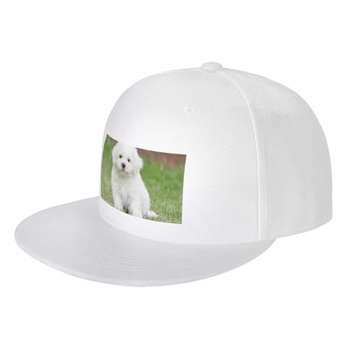 OPSREY Baseballkappe mit Bichon Frisé-Motiv, bedruckt, verstellbar, neutrale Sportmütze OPSREY Baseballkappe mit Bichon Frisé-Motiv, bedruckt, verstellbar, neutrale Sportmütze von OPSREY