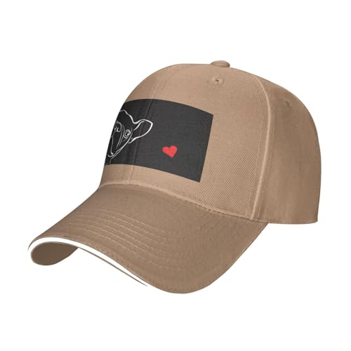 OPSREY Baseballkappe mit französischem Hund, bedruckt, verstellbar, Netzstoff, neutrale Sportmütze OPSREY Baseballkappe mit französischem Hund, bedruckt, verstellbar, Netzstoff, neutrale Sportmütze von OPSREY